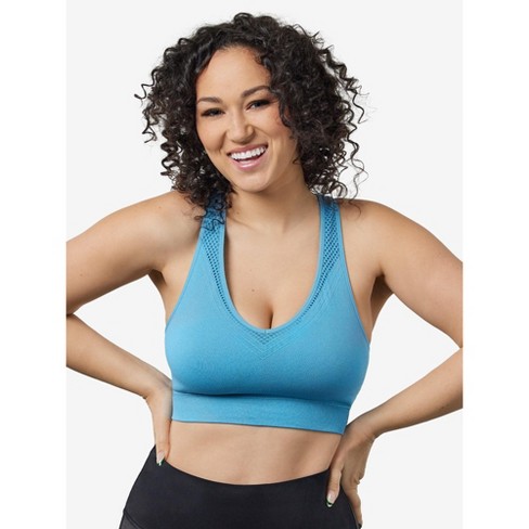 Leading Lady The Lea - Cooling Low-impact Racerback Sports Bra In