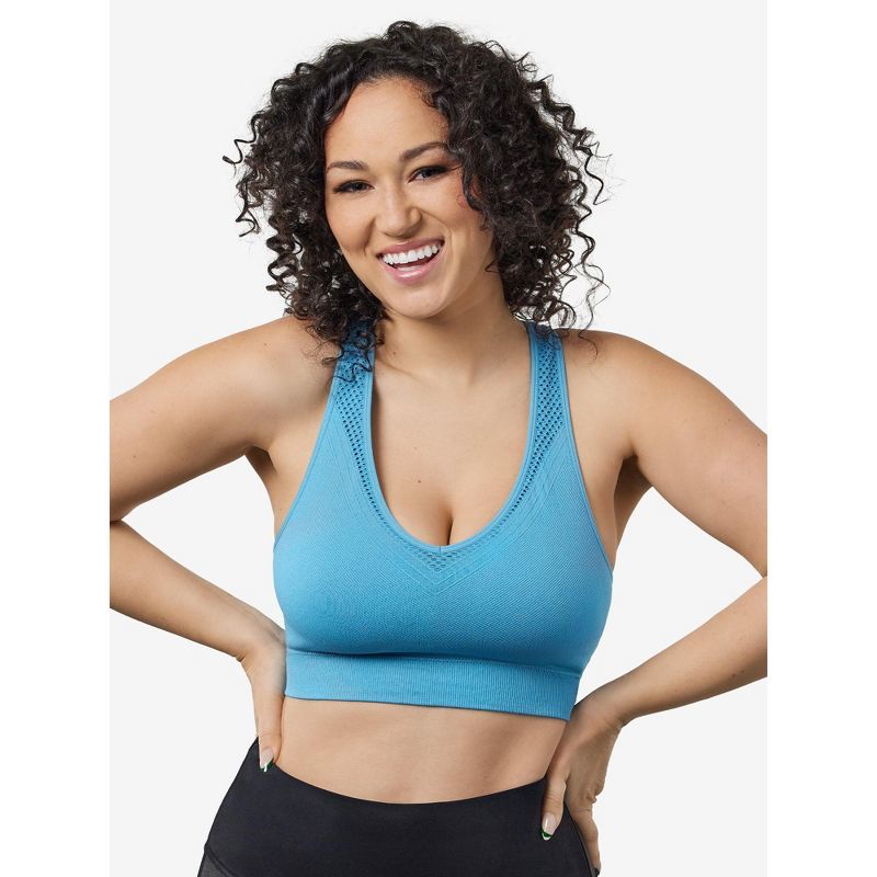 Leading Lady The Lea - Cooling Low-Impact Racerback Sports Bra, 1 of 8