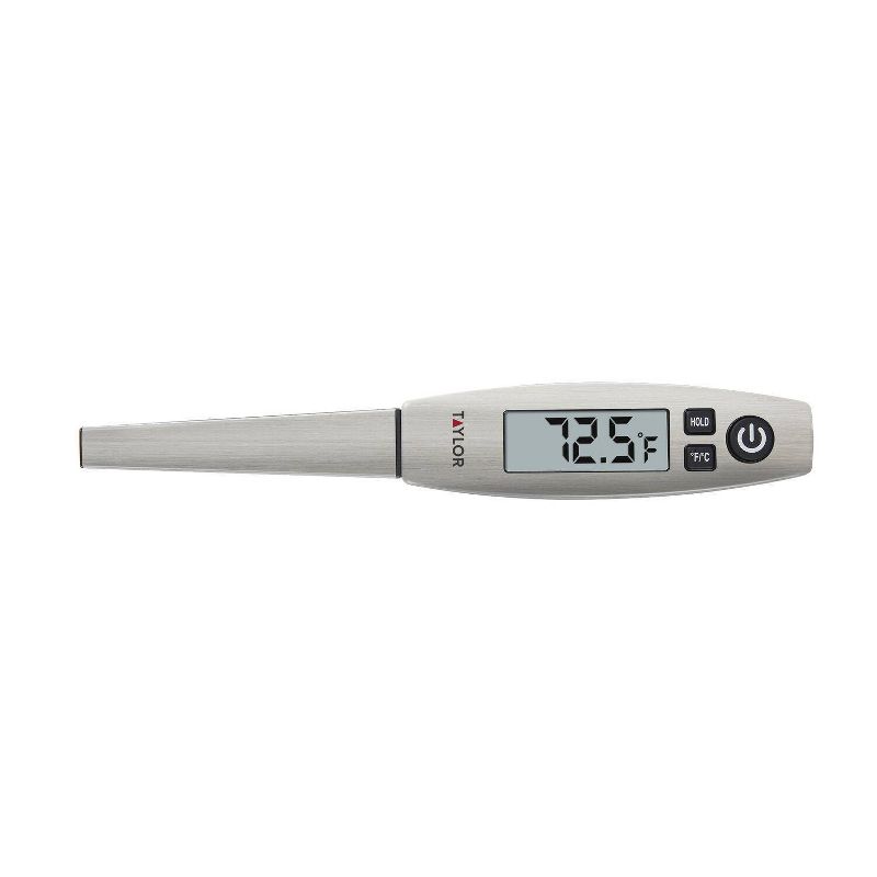 Taylor Pen Style Digital Kitchen Meat Cooking Thermometer Stainless, 2 of 9