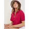 VENUS Womens Poplin Short Sleeve Pullover - 4 of 4