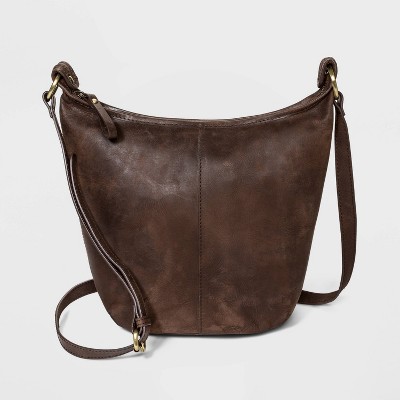 leather hobo purse