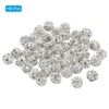 Unique Bargains Round Ball DIY Rhinestone Clay Beads for Jewelry Making 50 Pcs - 3 of 4