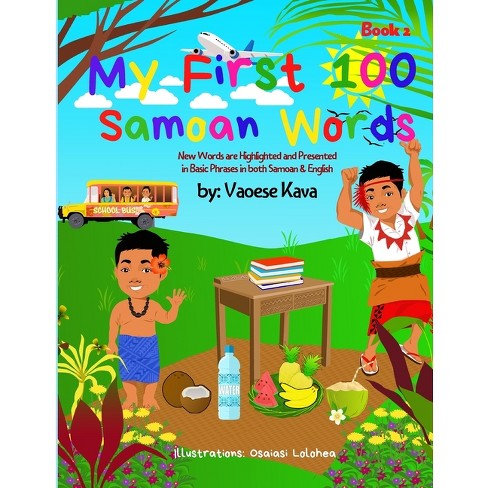 My First 100 Samoan Words Book 2 - Large Print by Vaoese Kava (Paperback)