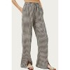 Women's RELAXED SLIT-HEM PRINTED JERSEY PANT - ESLEY COLLECTION - 3 of 4