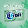 Orbit Sweet Mint Sugar Free Chewing Gum, 12 Packs Of 14-Pieces (168 Total Pieces) - 2 of 4