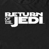 Men's Star Wars: Return of the Jedi Black and White Logo T-Shirt - 2 of 4