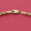 Ross-Simons 3.2mm 14kt Yellow Gold Rope-Chain Necklace - 3 of 4