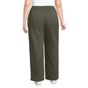Lands' End Women's Serious Sweats High Rise Relaxed Straight Leg Pants - 2 of 3