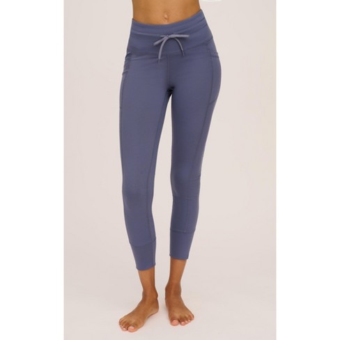 Yogalicious Womens Lux Inversion Power High Waist Full Length Legging - Sky  Captain - X Large