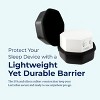 Adaptive Sound Technologies LectroFan Travel Case for Sleep Sound Machine - Lightweight EVA & Silicon Rubber - Zip Close - Black - 4 of 4
