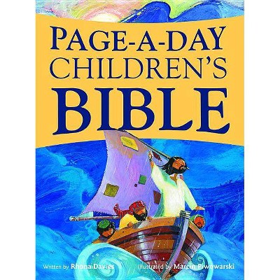 Page a Day Children's Bible - by  Rhona Davies (Paperback)