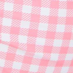 bubblegum pink gingham bandeau