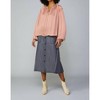 Women's Ruffled Shoulder Blouse - current air - 2 of 4