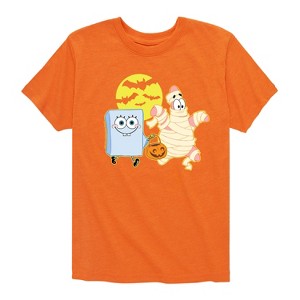 Boys' - SpongeBob SquarePants - Patrick Trick Or Treating Short Sleeve Graphic T-Shirt - 1 of 4