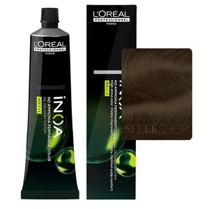 L'Oreal Pro iNOA Coloration Ammonia-Free Permanent Hair Color Dye  - Multicolored Loreal Haircolor Cream - 1 of 3