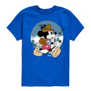 Boys' - Disney - Alpine Mickey Short Sleeve Graphic T-Shirt - 1 of 4