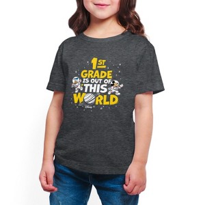 Boys' - Disney - 1st Grade Out Of This World Short Sleeve Graphic T-Shirt - 1 of 4