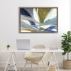 Stupell Industries Contemporary Waved Tendrils Floating Frame Canvas Art - 3 of 4