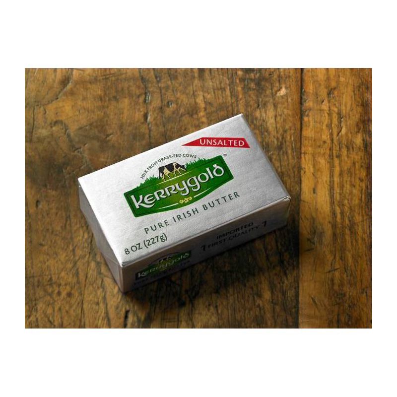 Kerrygold Grass-Fed Pure Irish Unsalted Butter - 8oz Foil, 5 of 11