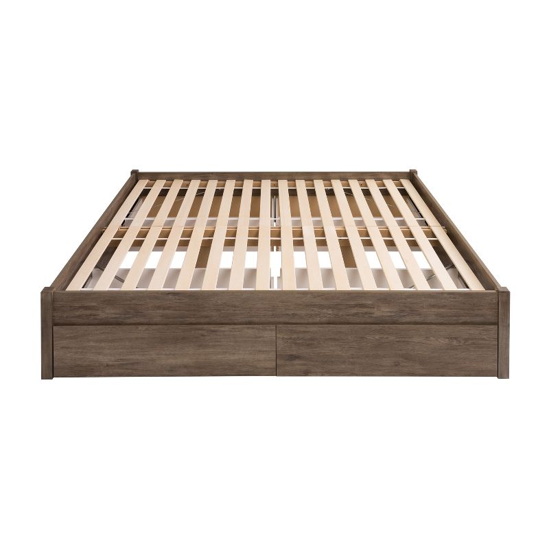 Select 4 - Post Platform Bed with 4 Drawers - Prepac, 5 of 8