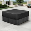 VEVOR Outdoor Hot Tub Cover, 80 x 80 x 20 Inch Weatherproof and Waterproof Hot Tub Cover Protector, Square Spa Covers for Hottub, Black - 2 of 4