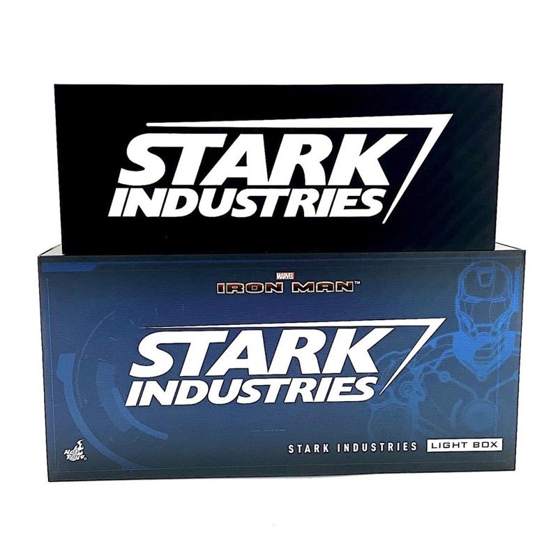 Hot Toys Marvel Stark Industries Logo 16 Inch USB Light Box, 2 of 5