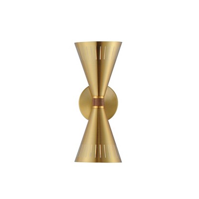Maxim Lighting Helsinki 2 - Light Wall Light in  Natural Aged Brass