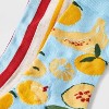 Men's Papaya Print Novelty Crew Socks 2pk - Goodfellow & Co™ Light Blue 7-12 - 3 of 3