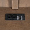 Whisen Full Size Wood Daybed with Storage Shelves, USB, LED, and Trundle - 2 of 4