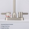 Kumasinova 2-Handlle Centerset RV Bathroom Faucet,3-Hole Compact Vanity Basin Faucets for Home and RV,8.26"H x 6.22"W - 4 of 4