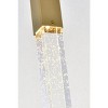 Elegant Lighting Weston 1 light pendant in satin gold - 4 of 4