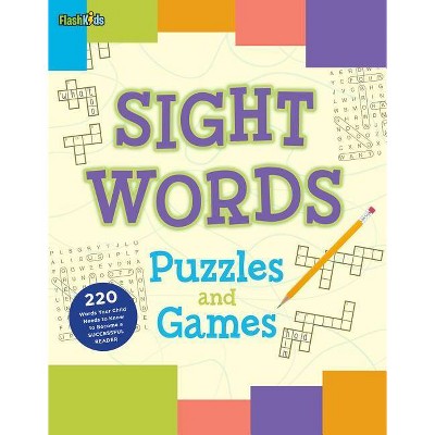 Sight Words Puzzles and Games - by  Shannon Keeley (Paperback)