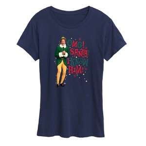 Women's - ELF - Christmas Omg I Know Him Short Sleeve Graphic T-Shirt - 1 of 4
