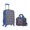 Rockland Melbourne Hardside Expandable Spinner Wheel Luggage Carry On Suitcase - 2 of 4