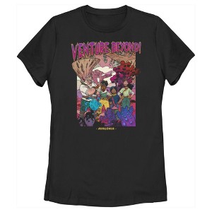 Women's Disney Strange World Venture Beyond Group T-Shirt - 1 of 4