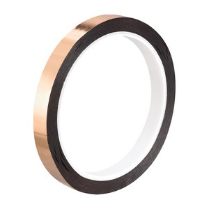 Unique Bargains Adhesive Mirror Finish Decor Metalized Polyester Film Tape - 1 of 4