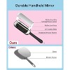 FamiHomii Lightweight, Durable, Portable Handheld Mirror with 3-Color dimmable Lights, Perfect for Hair Styling and Shaving.Battery Operated - 3 of 4