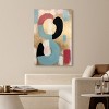 Art Remedy Glam Brooch of Gold Contemporary Shapes Abstract Wall Art Unframed - 2 of 4