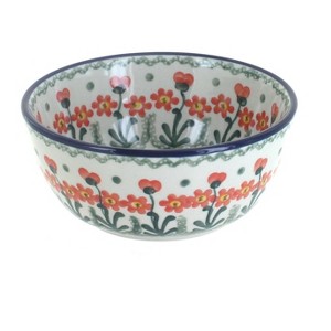 Blue Rose Polish Pottery 17 Ceramika Dessert Bowl - 1 of 1
