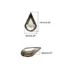 Unique Bargains Flat Back Acrylic Teardrop Rhinestone Embellishments 50 Pcs - 2 of 4