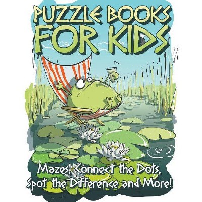 Puzzle Book for Kids - by  Marshall Koontz (Paperback)