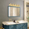 Livex Lighting Birmingham 5 - Light Vanity in  Polished Brass - 3 of 4