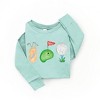 The Juniper Shop Golf Icons Watercolor Toddler Long Sleeve Tee - 2 of 3