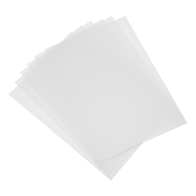 Unique Bargains Un-Punched A4 Letter Size PVC Binding Covers 10 Pcs 8.3"x11.7"