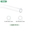 Unique Bargains Clear Plastic Tube PVC Flexible Low Pressure Industrial Tubing 1 Pc - 3 of 4