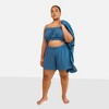 Rebdolls Women's Clio Linen Peasant Crop Top - 2 of 3