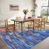 Modern Abstract Living Room Area Rug for Home Decor, Large Soft Non Slip Washable Carpet for Bedroom Dining Room - 4 of 4