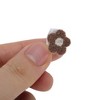 Unique Bargains Yarn Flower Shoelace Charms 1 Pair - 3 of 4