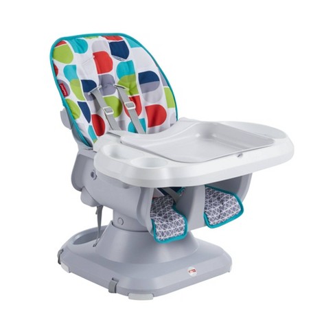 Fisher Price Spacesaver High Chair Light Gray Target