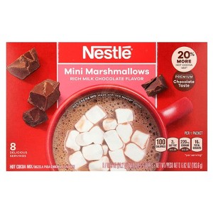 Nestle Hot Cocoa Mix, Mini Marshmallows, Rich Milk Chocolate, 8 Packets, 0.85 oz - 1 of 3